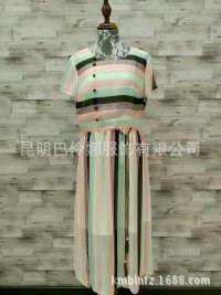 廣州巴伶娜品牌女裝批發(fā) 佑芙妮夏裝品牌尾貨走份 時尚女裝批發(fā)
