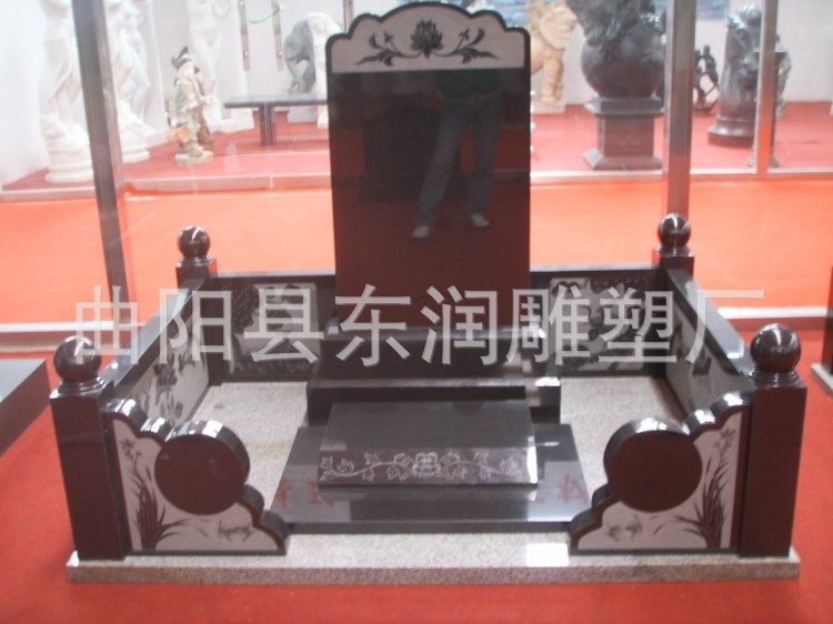 曲陽石雕 大理石墓碑雕刻 漢白玉墓碑石雕 傳統中式墓碑雕刻