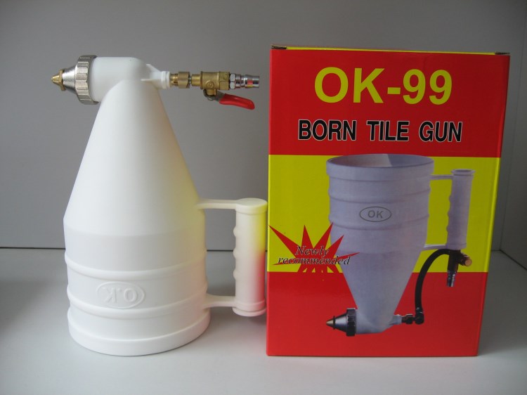 OK99真石噴漆槍 工程外墻膩子浮雕漆噴