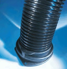 灰色阻燃尼龍軟管V0級|阻燃浪管|WY-PA6-V0 AD18.5G|外徑18.5mm