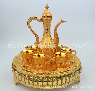 銅酒杯銅仿古爵杯客廳酒柜裝飾擺件青銅器創(chuàng)意古代酒杯酒具酒壺