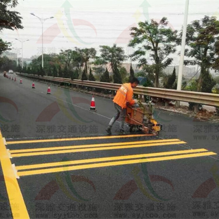 高速公路劃線 公路劃線 承接高速公路通道線 道路劃線