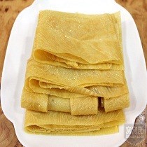 成都天度冷凍食品廠家直銷批發(fā)鮮凍：豆皮