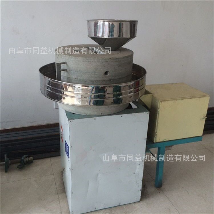 低耗能燕麥粉石磨 現(xiàn)貨銷售五谷雜糧石磨機(jī) 黑芝麻糊電動(dòng)小石磨