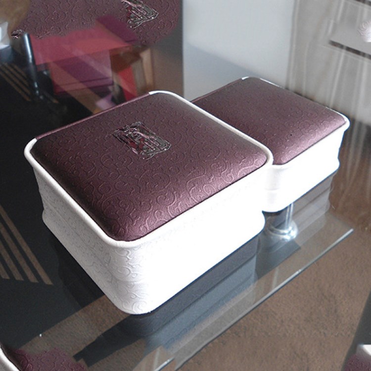 圓角首飾盒 聚美展示設計首飾包裝盒定制禮品飾品盒批發