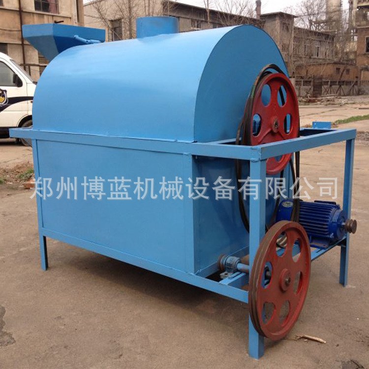200斤中小型多功能滾筒炒貨機(jī) 滾筒炒鍋炒籽機(jī)