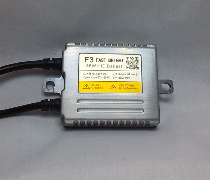 多路通安定器F3A 35W1秒快啟頻閃汽車HID安定器Fast bright