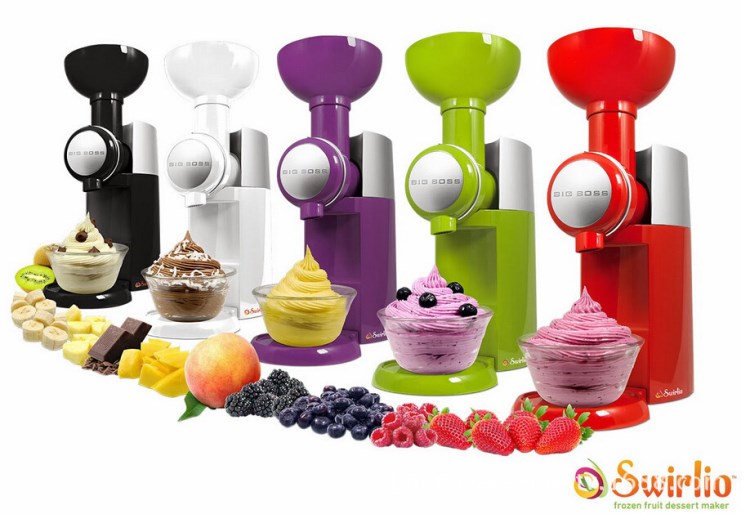 新款冰淇淋機Big Boss Swirlio Frozen Fruit Dessert Maker