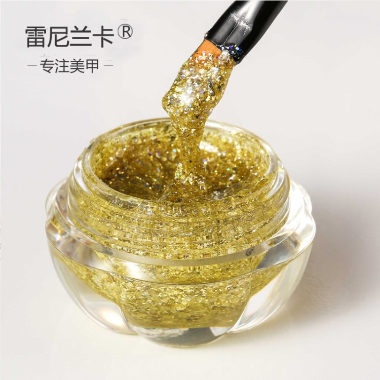 新品上市鉑金膠 光療持久幻彩鉆石亮片閃膠80個色套裝價格優(yōu)惠