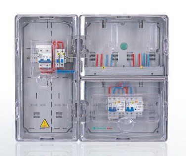 YHS-K201D专改公单相二表组合式电表箱