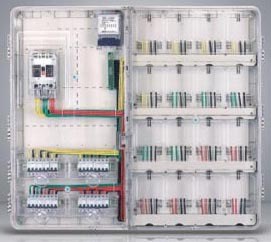 ZY-J1601C单相十六位机械式电表箱