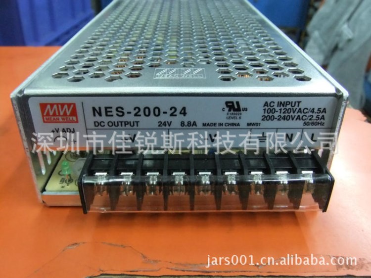 原裝 MW 臺灣明緯 NES-200-24 開關電源 明緯電源 開關電源24v