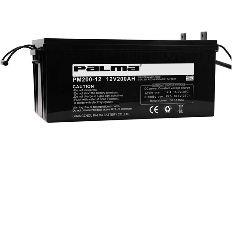 PALMA八马铅酸免维护蓄电池PM200-12(12V200AH)UPS/EPS电源用电瓶