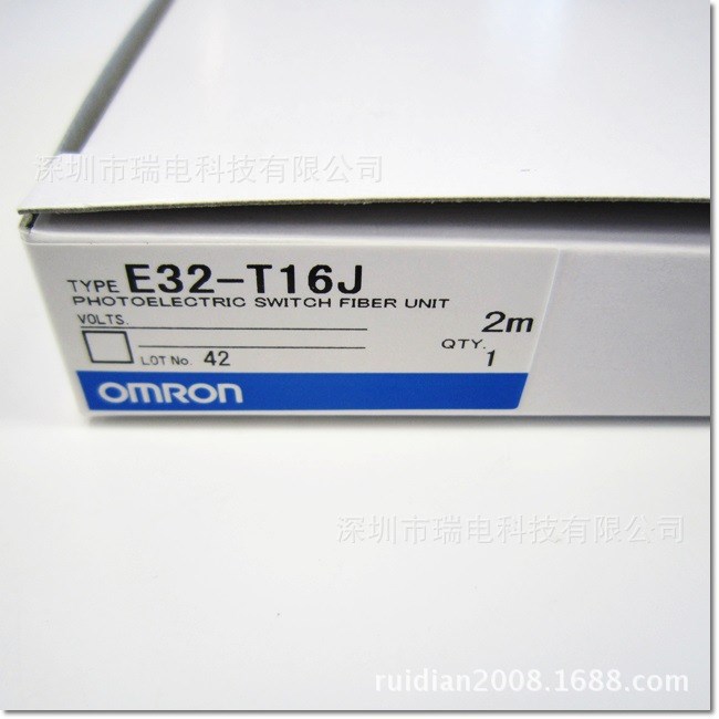 供应欧姆龙光纤传感器E32-T16J、E3X-DA11-S 全新原装