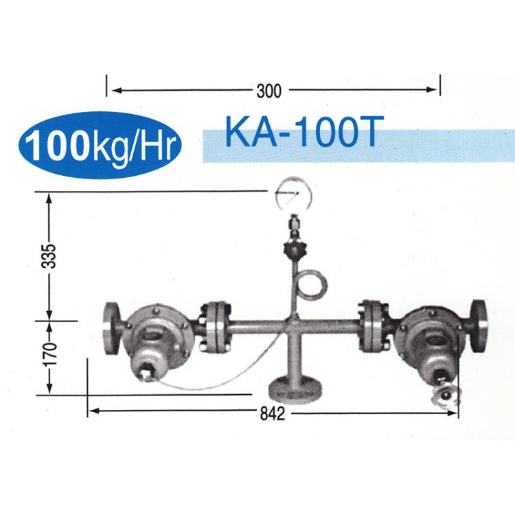 日本原裝KATSURA桂精機KA-100T液化氣用調壓器自動切換調壓器