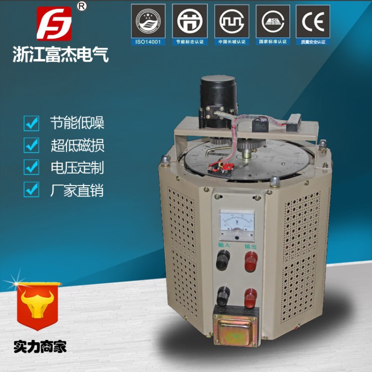 TDGC-25KVA 220V单相接触式高精度交流调压器 铜线包 质量