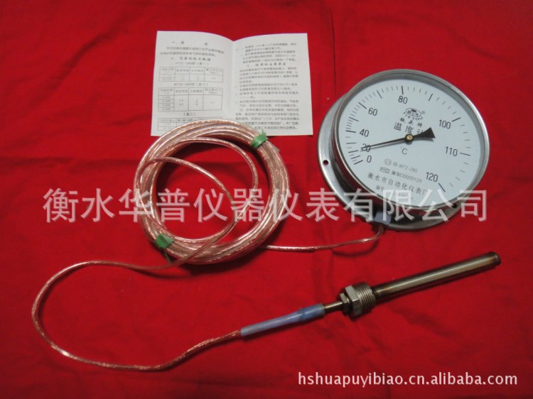 廠家溫度計 壓力式溫度計 WTZ-280液體壓力式溫度計