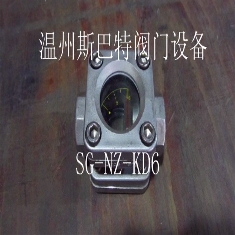 斯巴特SG-NZ-KD6鋼制耐高溫耐高壓機械式帶刻度 流量指示器流量計
