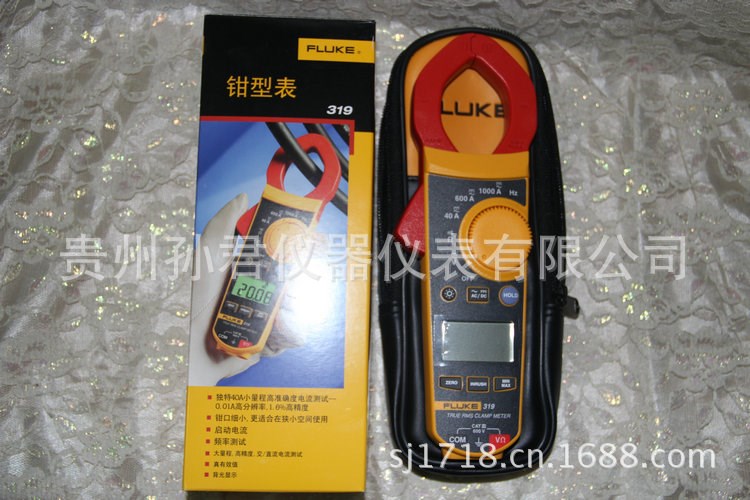 福祿克F319FLUKE-F319真有效值交直流數(shù)字鉗形表 FLUKE數(shù)字鉗形表