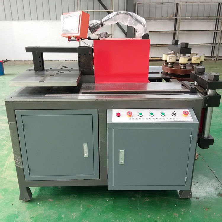 山东德信佳铜排机铜排弯排机铜排折弯机三工位合一铜排加工机