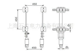 四變二線夾(JTL)︱電力金具廠︱電纜金具廠