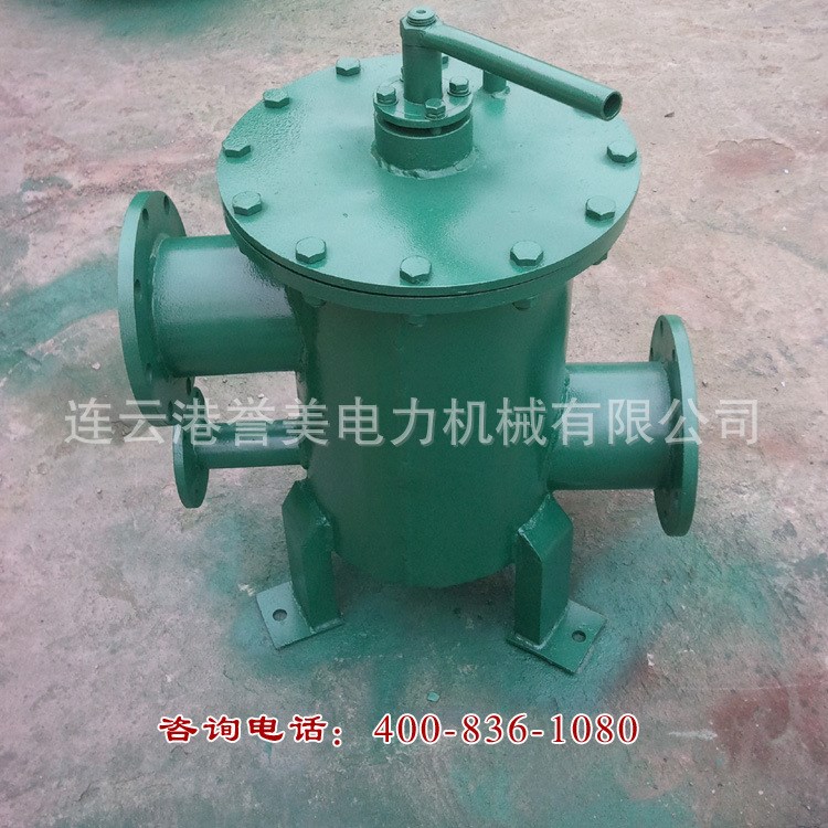 DN100手動濾水器廠家直銷 水電站電廠泵站專用濾水器