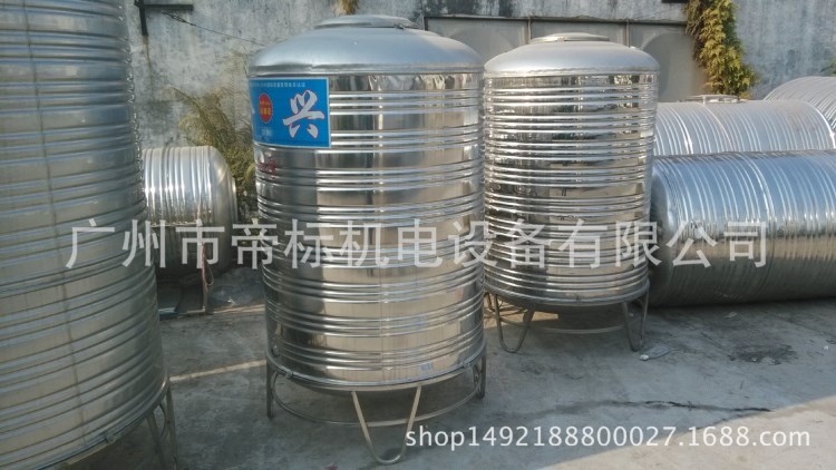2噸加厚鋼架各類304不銹鋼儲水塔 家用不銹鋼水箱