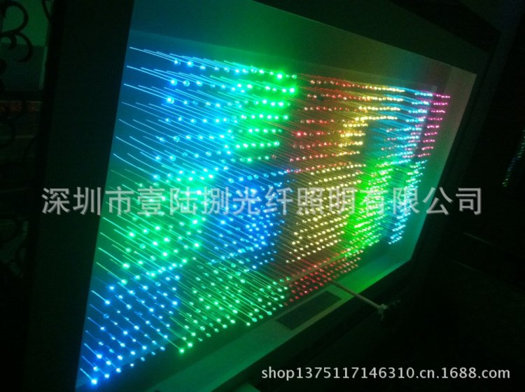 廠家供應酒店KTV光纖裝飾燈/夜場光纖吊燈/光纖滿天星/光纖星空/