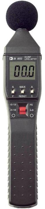 噪音計BK8650音量計升級計分貝儀噪音測試儀噪音儀精密型噪音計