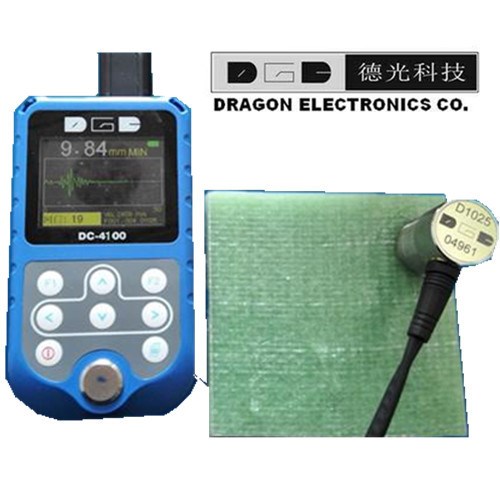德光新款DC-4100玻璃鋼測(cè)厚儀 測(cè)復(fù)合材料塑料鑄鐵厚度3-200mm