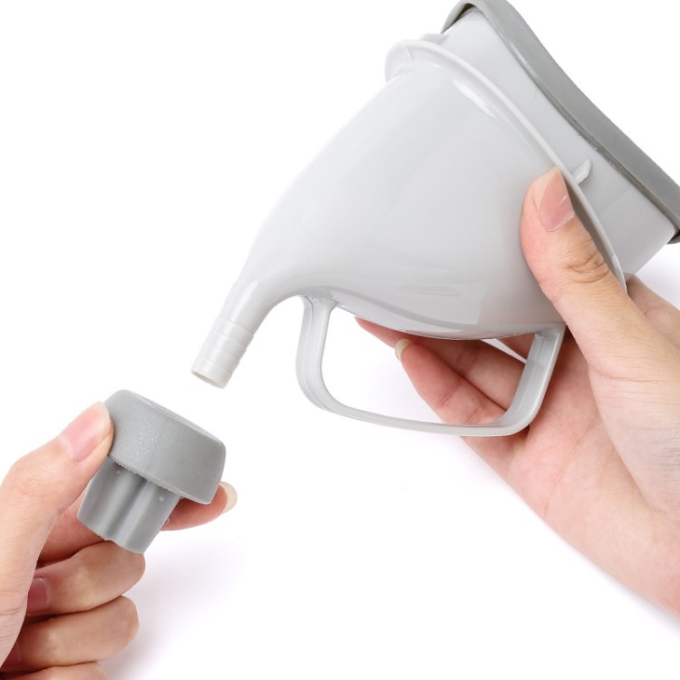 户外旅行堵车大人小孩男女通用迷你便携式小便器 尿壶集尿器