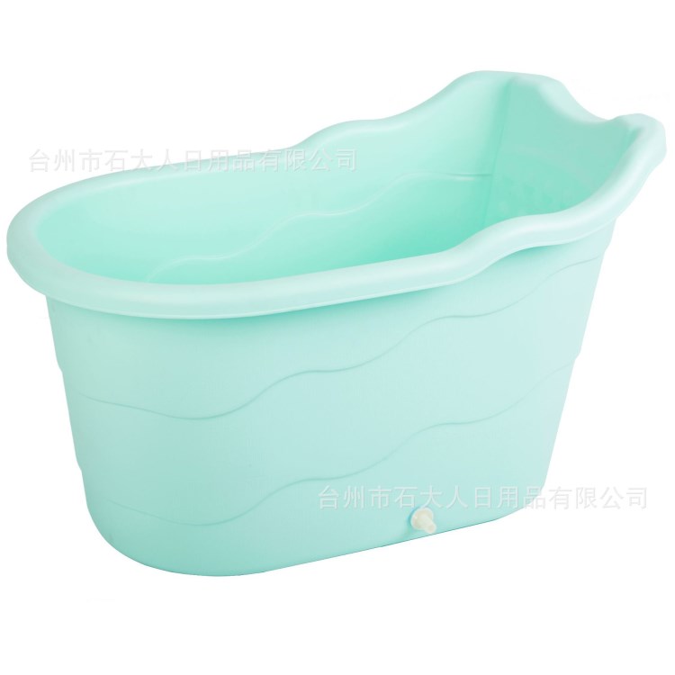 廠(chǎng)家批發(fā)兒童洗澡桶 加大加厚可坐寶寶沐浴桶超大容量浴缸泡澡桶