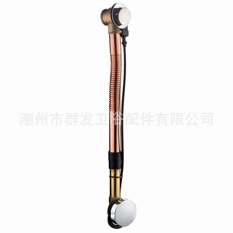 廠家供應(yīng) 全銅 拖布盆 浴缸 自動(dòng)去水器 落水 下水器 排水配件