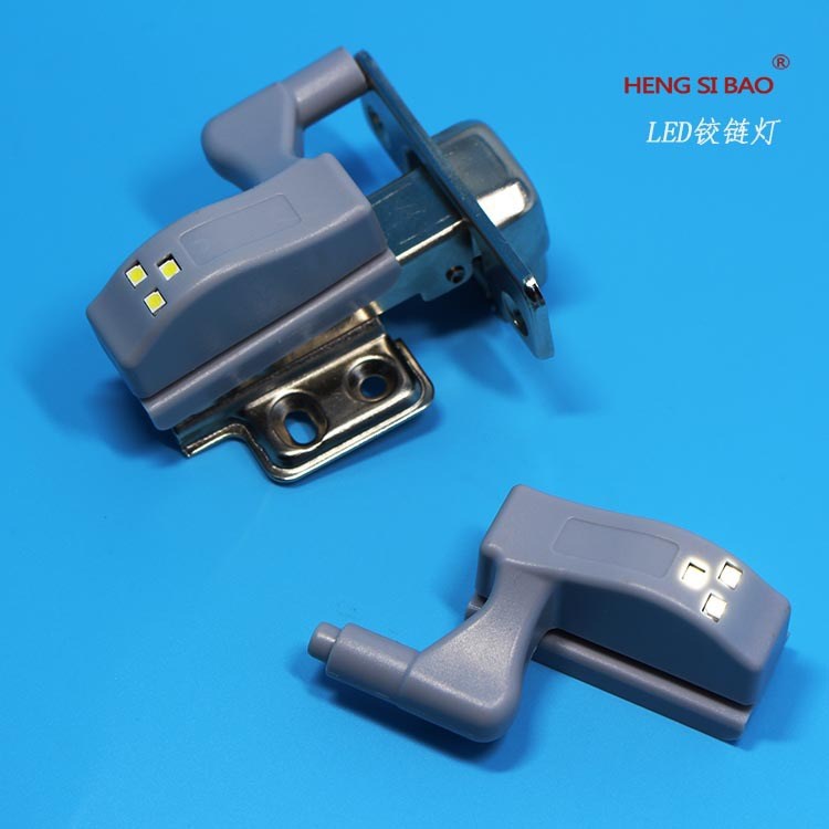 恒斯寶智能家具五金配件 LED鉸鏈燈 櫥柜衣柜照明燈 強磁感應燈