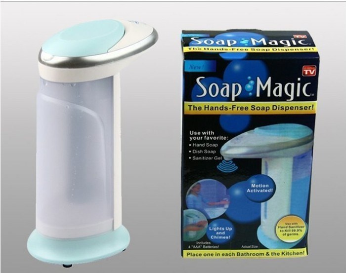 廠家直銷TV Soap Magic 自動感應皂液機 給皂機 皂液器