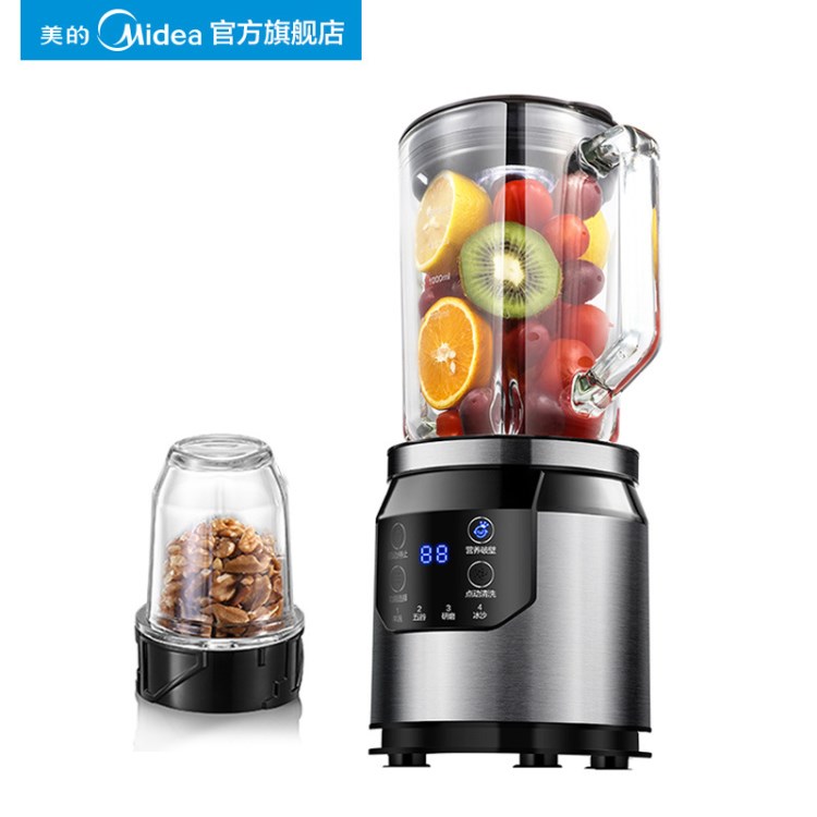 Midea/美的 MJ-BL80Y21破壁機料理機豆?jié){攪拌機果汁機