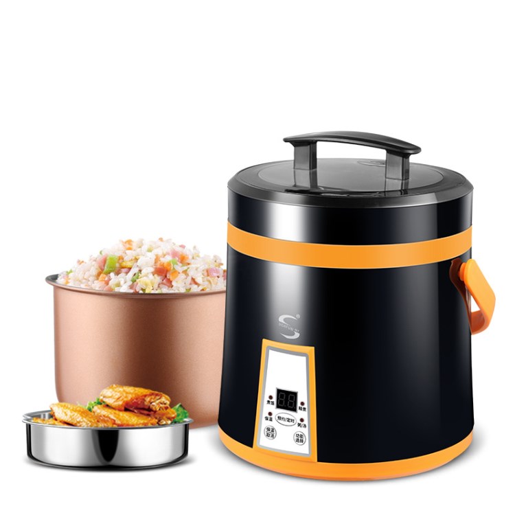 110V日本小電飯鍋1.6L 電煮鍋歐洲美國加拿大出國旅游留學(xué) 1-3人