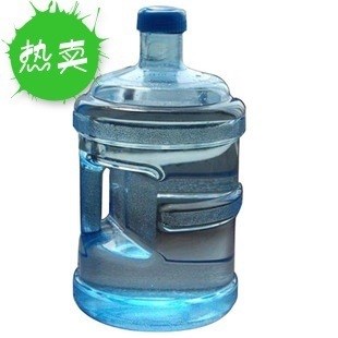 18.9L升标准饮水机净净水矿泉水带手柄水桶螺旋盖食品级5加仑