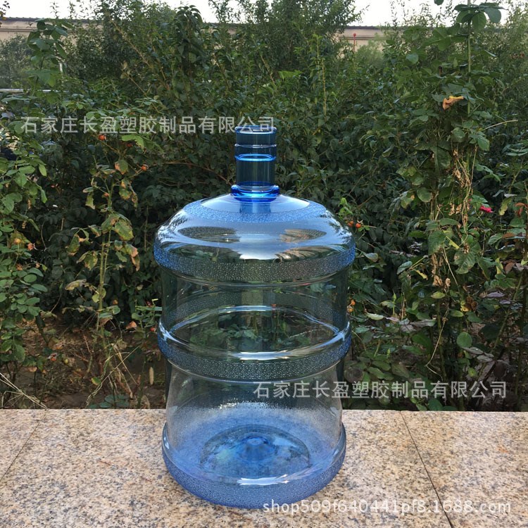 厂家批发家用圆形18.9升凹底矿泉净水水桶pc饮用水桶