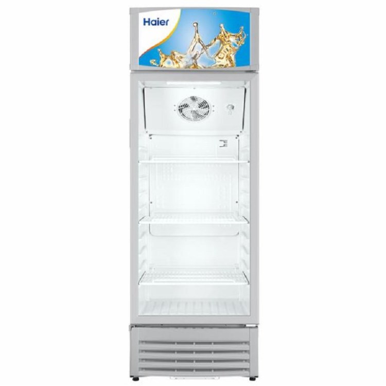 Haier/海爾 SC-298商流冷藏保鮮啤酒飲柜立式單門玻璃門商用冰柜