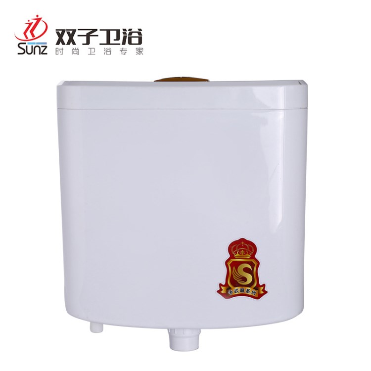 蹲便器節(jié)能沖水箱衛(wèi)浴潔具批發(fā) 浴室?guī)鵳p材料蹲坑工程沖水水箱