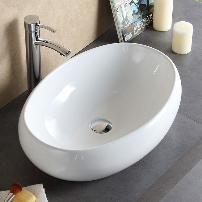 厂家直销陶瓷洁具卫生间方圆形艺术洗手盆 洗漱台 洗手台 洗脸盆