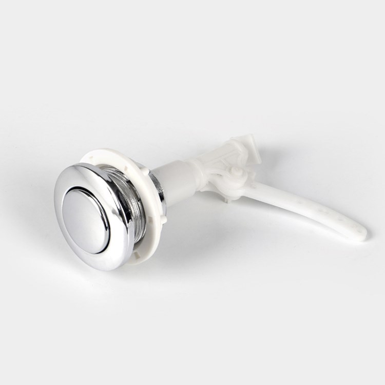 环保抽水马桶水箱配件小单按按钮表面电镀耐腐蚀水箱按钮