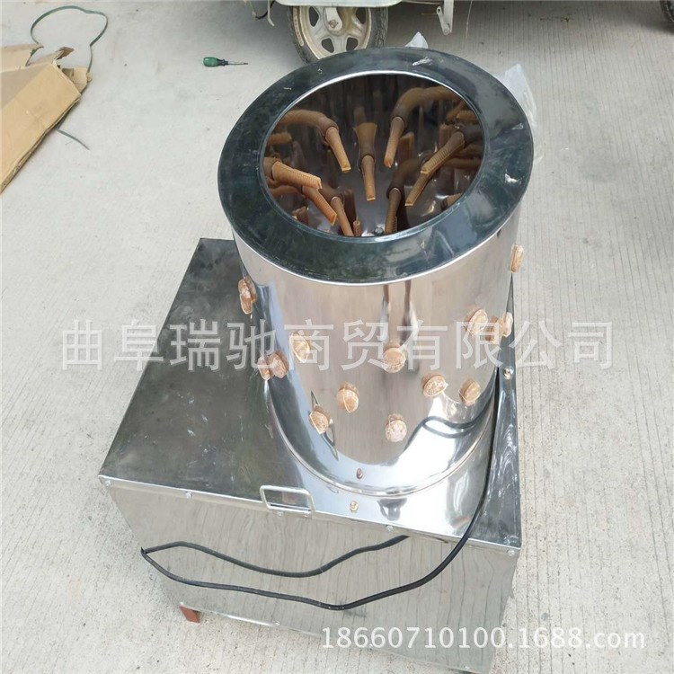 殺雞用脫毛機 操作簡單雞鴨拔毛機 集市屠宰家禽去毛機價格