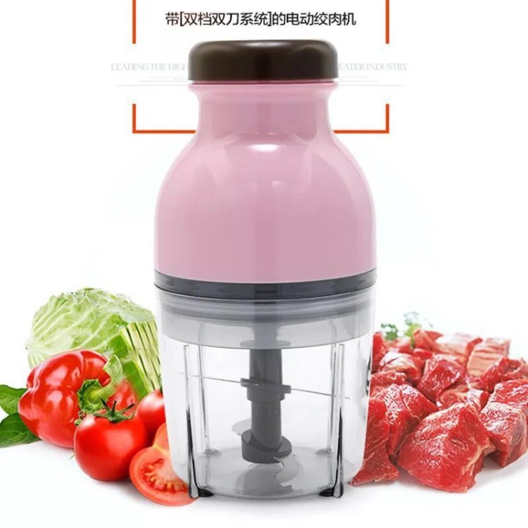 切菜絞肉機(jī) 多功能家用攪拌機(jī) 電動(dòng)小型碎肉器 嬰兒寶寶輔食機(jī)