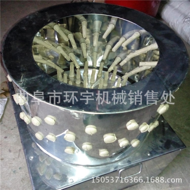 不銹鋼電動(dòng)家禽脫毛機(jī) 雞鴨鵝  立式燙毛自動(dòng)小型