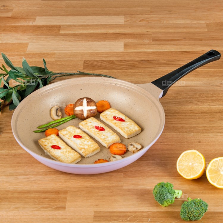 dehub韩国煎锅不粘锅无油烟燃气灶煎锅煎牛排煎锅