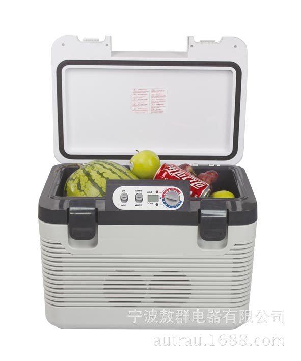 厂家直销车载冰箱19L家车用，迷你冰箱，电子冷热箱，车用12V/24V