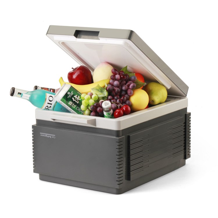 12l便携式迷你车载冰箱居家办公智能数字温度控制冷藏加热保温箱