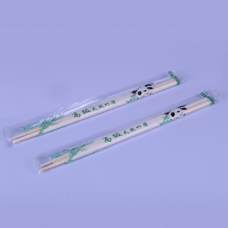 廠家定制一次性opp包裝天削筷子 24cm 精品酒店快餐打包
